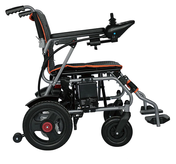 Cheerdmoto Electric Wheelchair - Smart B02 | Dual-Motor Electric Power Movement Device - 350 lbs Capacity, 15 Mile Range